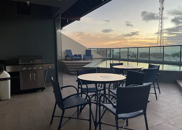 Apto Com Vista Para O Mar, Rooftop Com Piscina & Sauna Em Pôrto das Galinhas